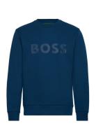 Salbo Sport Sweatshirts & Hoodies Sweatshirts Blue BOSS