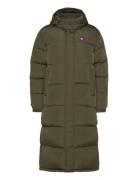 Tjw Alaska Long Puffer Ext Foret Jakke Khaki Green Tommy Jeans