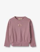 T-Shirt L/S Beathe Tops Sweatshirts & Hoodies Sweatshirts Pink Wheat