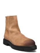 Steven U Suede Støvlet Chelsea Boot Brown Sneaky Steve