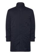 Bs Bedford Slim Fit Coat Uldfrakke Frakke Navy Bruun & Stengade