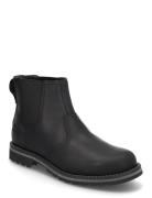 Larchmont Mid Chelsea Boot Jet Black Støvlet Chelsea Boot Black Timber...