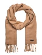 Naster_35*180 Accessories Scarves Winter Scarves Beige BOSS