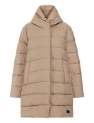 Nella Wns Parka Foret Jakke Beige Didriksons