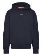 Wesmallhood Tops Sweatshirts & Hoodies Hoodies Navy BOSS