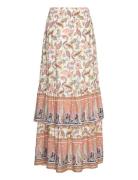 Yasgemma Hw Maxi Skirt - Fest Lang Nederdel Beige YAS