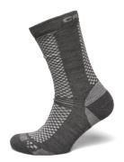 Wool Warm Mid 2-Pack Sock Sport Socks Regular Socks Grey Craft