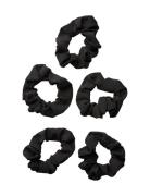 Pcsaka 5-Pack Scrunchie Accessories Hair Accessories Scrunchies Black ...