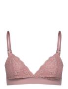 Bra Nursing Bralette Iris Lingerie Bras & Tops Soft Bras Bralette Pink...