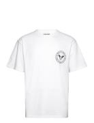 Toby T-Shirt Tops T-Kortærmet Skjorte White Fat Moose