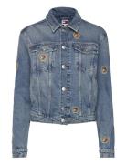 Izzie Slim Aocr Jckt Dh6134 Jakke Denimjakke Blue Tommy Jeans