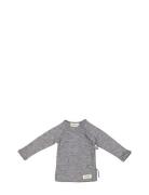 Tut Wrap Ls Tops T-shirts Long-sleeved T-Skjorte Grey MarMar Copenhage...