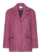 Pauline Blazer Blazers Single Breasted Blazers Pink Hosbjerg