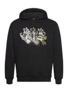 Evolved Hand Front Tops Sweatshirts & Hoodies Hoodies Black Santa Cruz