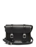 7" Leather Satchel Black Kiev Skuldertaske Taske Black Dr. Martens