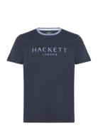 Heritage Classic Tee Tops T-Kortærmet Skjorte Navy Hackett London