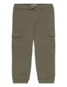 Cargo Jogger Trousers Bottoms Sweatpants Green Mango