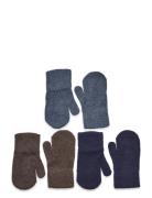 Magic Mittens Knit 3-Pack Accessories Gloves & Mittens Mittens Navy Mi...