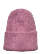 Maria Beanie Accessories Headwear Beanies Pink Makia