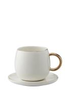 Clara Espresso Cup Home Tableware Cups & Mugs Espresso Cups Cream Lene...