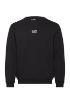 Sweatshirt Tops Sweatshirts & Hoodies Sweatshirts Black EA7