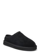 Biasnow Slip In Shoe Suede Shoes Mules & Slip-ins Flat Mules Black Bia...