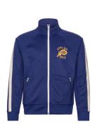 Logo Track Jacket Tops Sweatshirts & Hoodies Sweatshirts Blue Polo Ral...