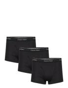 Trunk 3 Pk Boxershorts Black Calvin Klein