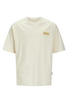 Jorroxbury Type Tee Ss Crew Neck Jnr Tops T-Kortærmet Skjorte White Ja...