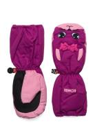 Animal Fam Chi Mitt Accessories Gloves & Mittens Gloves Purple Kombi