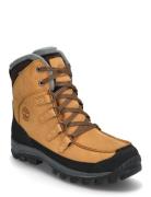 Chillberg Mid Lace Up Waterproof Hiking Boot Wheat Snørestøvler Yellow...