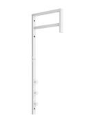 Isel - Clothes Rack, Metal, White Home Furniture Coat Hooks & Racks Wh...