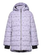 Jacket - Quilt - Long - Aop Outerwear Jackets & Coats Quilted Jackets ...