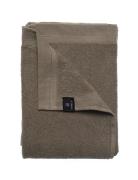 Lina Guest Towel Home Textiles Bathroom Textiles Towels Khaki Green Hi...