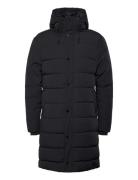 Bs Adak Regular Fit Coat Parka Jakke Black Bruun & Stengade