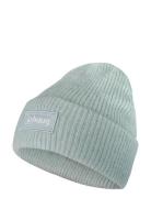 Softie Wool Rib Beanie Sport Headwear Beanies Green Johaug