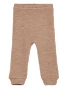 Pants - Soft Wool Bottoms Sweatpants Brown CeLaVi