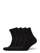 Sock 4 P Dots Cuff Lingerie Socks Regular Socks Black Lindex