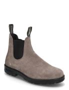 Bl 2407 Elastic Sided Boot Støvlet Chelsea Boot Brown Blundst