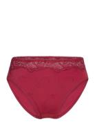 Diva Hl Rio H Trusser, Tanga Briefs Burgundy Hunkemöller