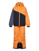 Ski Set - Colorblock Outerwear Coveralls Snow-ski Coveralls & Sets Ora...