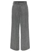 Yaskamo Hw Pant - Show Bottoms Trousers Wide Leg Grey YAS