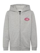 Spray On Fz Tops Sweatshirts & Hoodies Hoodies Grey VANS