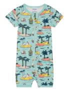 Holiday Pyjamas Pyjamas Sie Jumpsuit Blue MUMIN