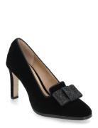 Corah Velvet Pump Shoes Heels Pumps Classic Black Lauren Ralph Lauren