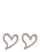 Irregular Heart Hoop Earrings Accessories Jewellery Earrings Hoops Pin...