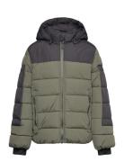 Jacket - Quilt Foret Jakke Green Color Kids