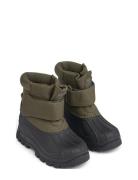 Becca Boot Vinterstøvler Med Burrebånd Khaki Green Liewood