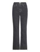 Mschreja Ena Straight Long Jeans Bottoms Jeans Straight-regular Black ...