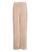 Shelly Pants Bottoms Trousers Wide Leg Beige Noella